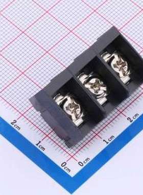 PLPK9500-3P-13 栅栏式接线端子 1x3P 排数:1 每排P数:3 黑色 插