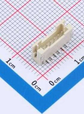 HDGC1508WVA-S-6P 线对板针座 DHGC1.5带扣立贴 6P SMD,P=1.5mm