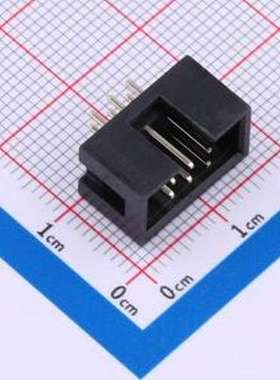 DS1013-06SSiB1-B-0 IDC刺破式连接器(牛角/简牛) 2.54mm 2x3P 排