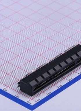 3113-112T 金手指连接器 1mm P数:98P 黑色 SMD,P=1mm