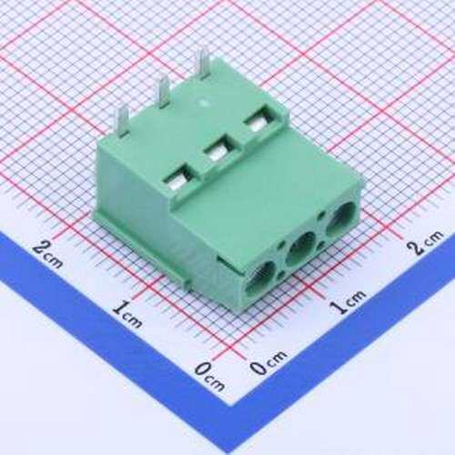 DB129R-5.0-3P-GN-S 螺钉式接线端子 5mm 1x3P 排数:1 每排P数:3