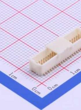 A1001WV-S-2X20PD01 线对板针座 间距:1mm 2x20P SMD,P=1mm