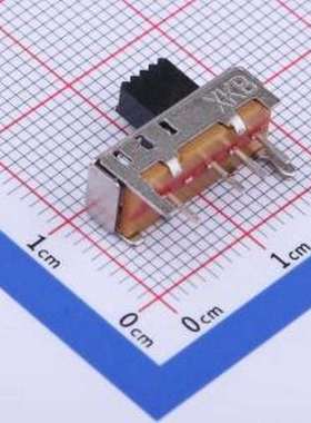 SS13E05L5 滑动开关 柄长5mm 直插三档 滑动开关 插件