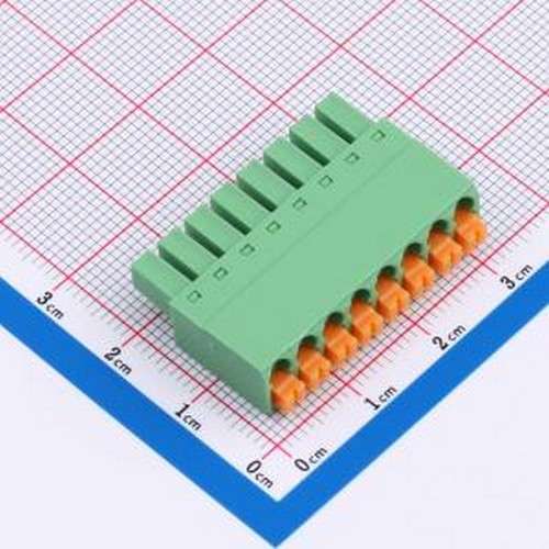 JL15EDGKN-1000A-38108G01 插拔式接线端子 1x8P 3.81mm 排数:1