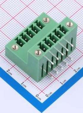 KF2EDGRTM-3.5-2*5P 插拔式接线端子 KF2EDGRTM-3.5-2*5P 插件,P=