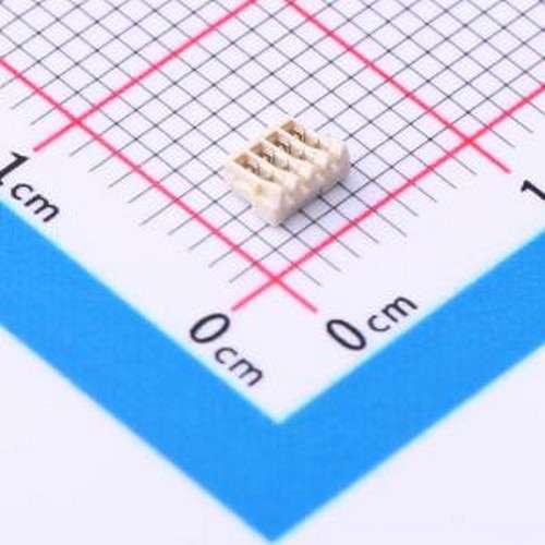 04SUR-32S(HF) IDC刺破式连接器(牛角/简牛) 0.8mm 1x4P 排数:1