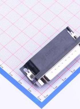 DS1038-44MBNSIA74-0CC D-Sub/VGA连接器 D-Sub 公 P数:44P 黑色