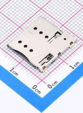 MIS22-S1F1-2000-A SIM卡连接器 MicroSIM卡 SMD