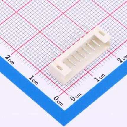 JS20T-S09PHA-00 线对板针座 PH 2.0mm 1x9直针 耐高温 插件,P=2.