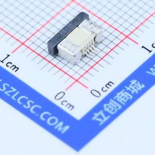 AFC07-S04FCC-00 FFC/FPC连接器 间距:0.5mm P数:4P 抽屉式 下接