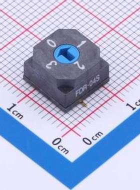 FDR-04S 旋转编码器 F系列 微型旋转编码开关 SMD-5P,10x10mm