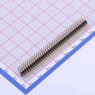 排针 2x37P 弯插 2x37I P=2mm 方针 C40D28 2mm X4621WR 间距