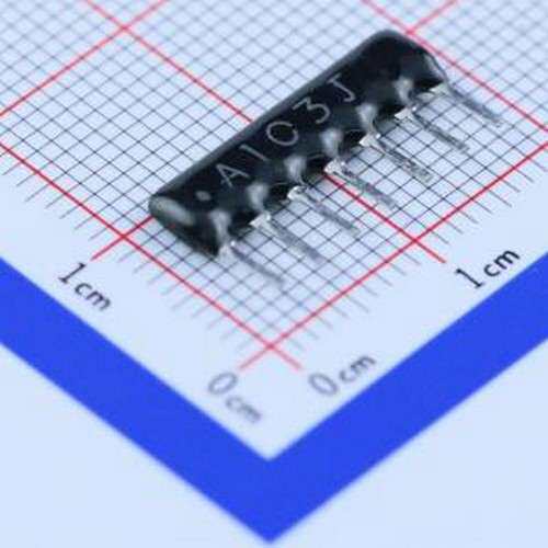A07-103JP 排阻 10kΩ ±5% SIP-7-2.54mm