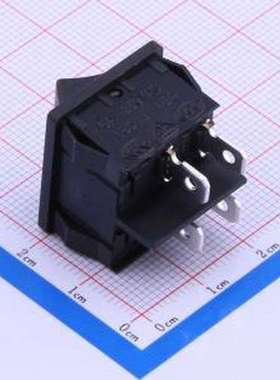 MR4-210-C5N-BB 船型开关 21*24黑色开关ON-OFF 插件