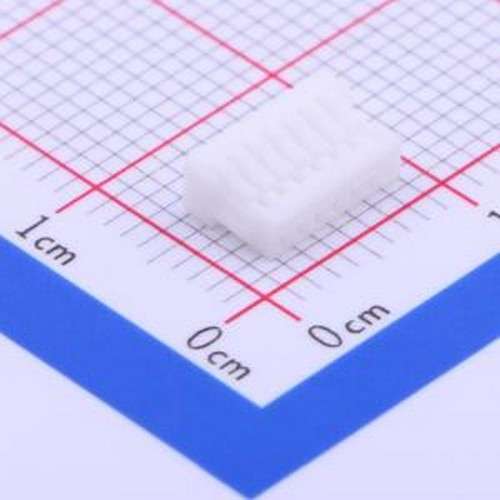 A1001HB-07PN0WNPN20G 胶壳(线对板/线对线) 1mm 1x7P 白色 P=1mm