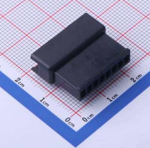 FHG25011-S08F2K6B 胶壳(线对板/线对线) 2.5mm 1x8P 黑色 P=2.5m