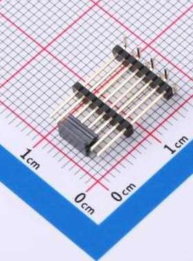 GPEC132-0802A025R1ZF 排针 1x8P 间距:1.27mm 立贴 SMD,P=1.27mm