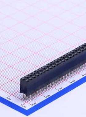 DS1023-2*20SF11 排母 间距:2.54mm 2x20P 直插 插件,P=2.54mm