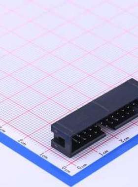 Z-S311024S1BK1A IDC刺破式连接器(牛角/简牛) 2.54mm 2x12P 排数