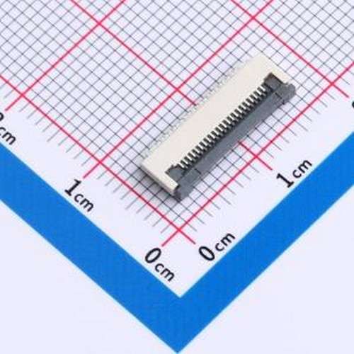 HB-FPC-05FGXJ-H2022P FFC/FPC连接器 0.5 Pitch掀盖卧式下接(H=2