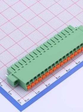 DB2EKNM-3.5-18P-GN 插拔式接线端子 3.5mm 1x18P 排数:1 每排P数