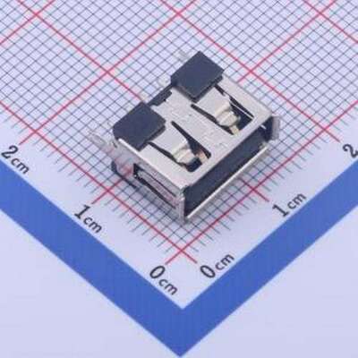 916-352A1024Y10200 USB连接器 Type-A 母 直插 插件
