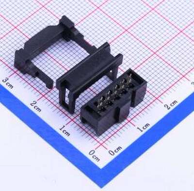 I-1010310P-B000 IDC刺破式连接器(牛角/简牛) 2.54mm 2x5P 排数: