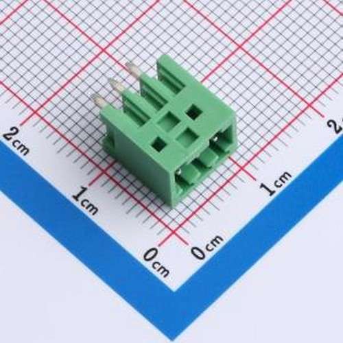 MX2EDGVC-2.54-03P-GN01-Cu-A 插拔式接线端子 2.54mm 排数:1 每