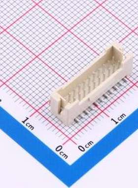 HDGC1500WVA-S-2X11P 线对板针座 DHGC1.5带扣立贴 2X11P SMD,P=1