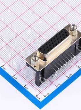 DS1038-26FBNSIA74-0CC D-Sub/VGA连接器 D-Sub 母 P数:26P 黑色