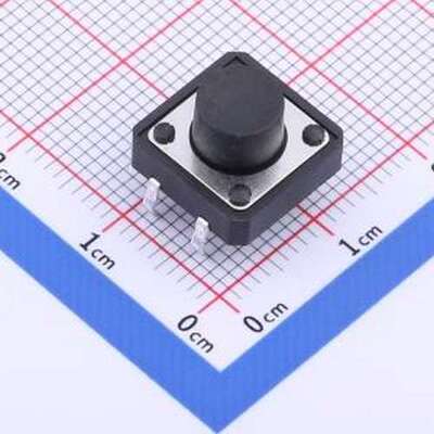 TS-KG1103-BB75F 轻触开关 12*12*7.5mm 直插 轻触开关 插件
