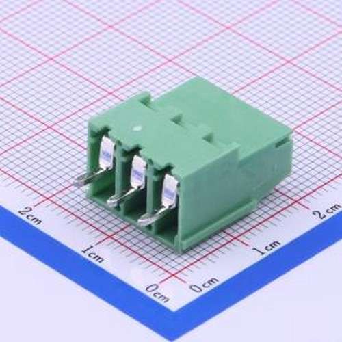 DB129V-5.0-3P-GN-S 螺钉式接线端子 5mm 1x3P 排数:1 每排P数:3