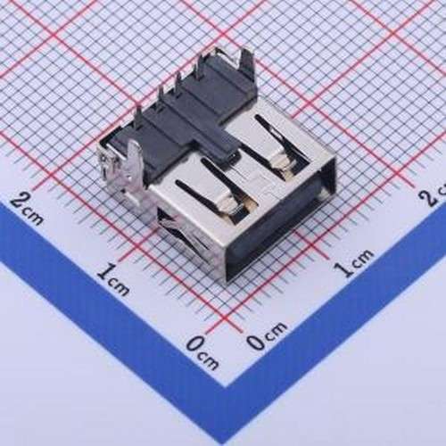901-242A2021D10100 USB连接器 Type-A 母 弯插 插件