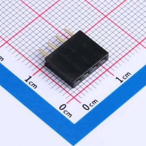 CSHA101-0402A001A1AA 排母 1x4P 间距:2.54mm 直插 插件,P=2.54m