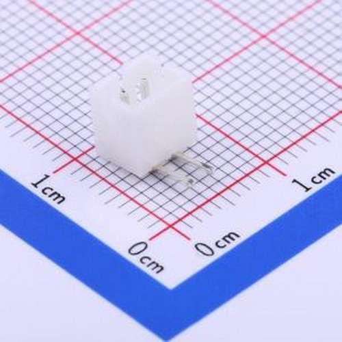 X2016WR-02B-N0SN 线对板针座 1x2P 间距:2mm 弯插 系列:PH 弯插,