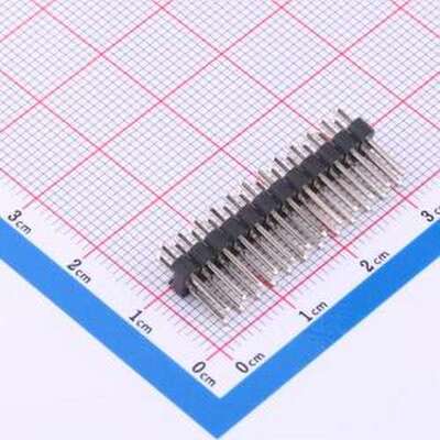 HB-PH8-254212PB2GOP 排针 间距:2.54mm 2x12P 直插 方针 插件,P=