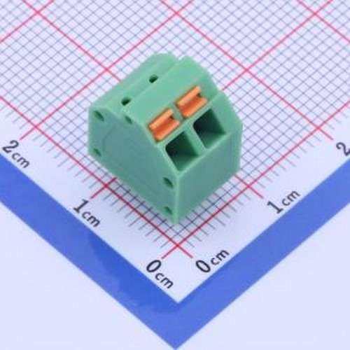 KF250NH-3.81-2P 弹簧式接线端子 1x2P 3.81mm 每排P数:2 排数:1