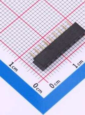 HX PM2.0-1x9P ZC 排母 间距：2.0mm 1*9P 直针排母 插件,P=2mm