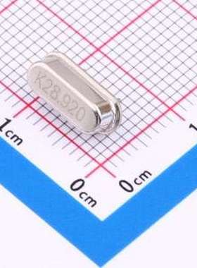 KUS289202030 无源晶振 28.92MHz ±30ppm 20pF HC-49S