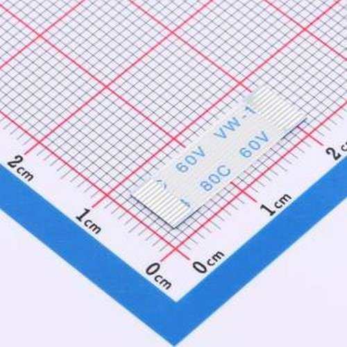 JS05A-12P-020-3-4 FFC连接线(柔性扁平线缆) FFC0.5mm 12P 同向