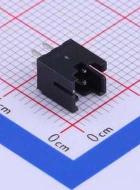 A2211WV-2X02P 线对板针座 间距:2mm 2x2P 黑色 插件,P=2mm