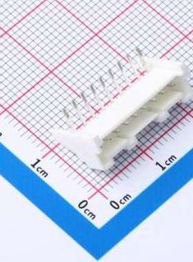 KH-A2026-09AWD 线对板针座 系列:PA 间距:2mm 1x9P 白色 插件,P=