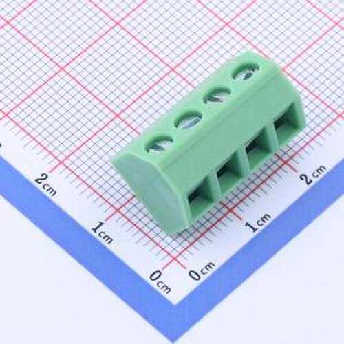 KF127S-5.08-4P 螺钉式接线端子 5.08mm 1x4P 排数:1 每排P数:4