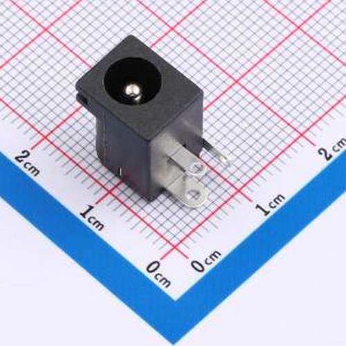 DC-005B-2.5-PU DC电源连接器 DC电源插座 内径:2.5mm 外径:6.4mm