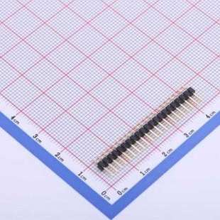 2mm 卧贴 C40D28 P=2mm SMD 方针 间距 1x21P 排针 21I X4611WRS