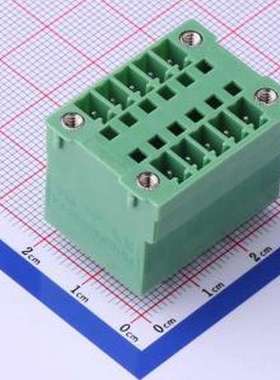 KF2EDGVHM-3.81-2*5P 插拔式接线端子 3.81mm 2x5P 排数:2 每排P
