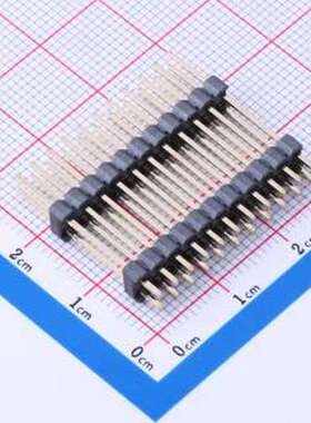 CS-1106-2*11B 排针 间距:2.54mm 2x11P 直插 方针 插件,P=2.54mm