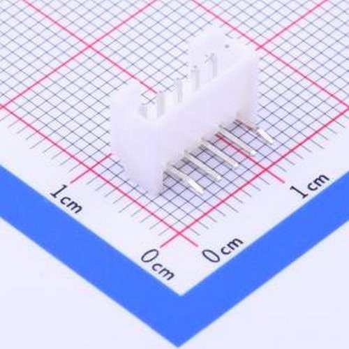 A2001WR-05P1 线对板针座 系列:PH 间距:2mm 1x5P 白色 弯插,P=2m