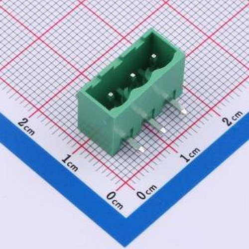 MX2EDGRC-5.08-03P-GN01-Cu-A 插拔式接线端子 5.08mm 1x3P 排数: