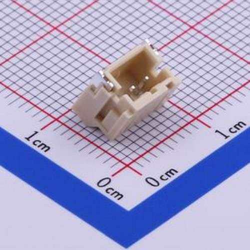 HX20007-2AWB 线对板针座 1x2P 间距:2mm 卧贴 系列:PH SMD,P=2mm